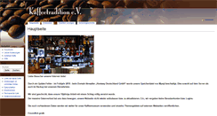 Desktop Screenshot of kaffeetraditionsverein.de